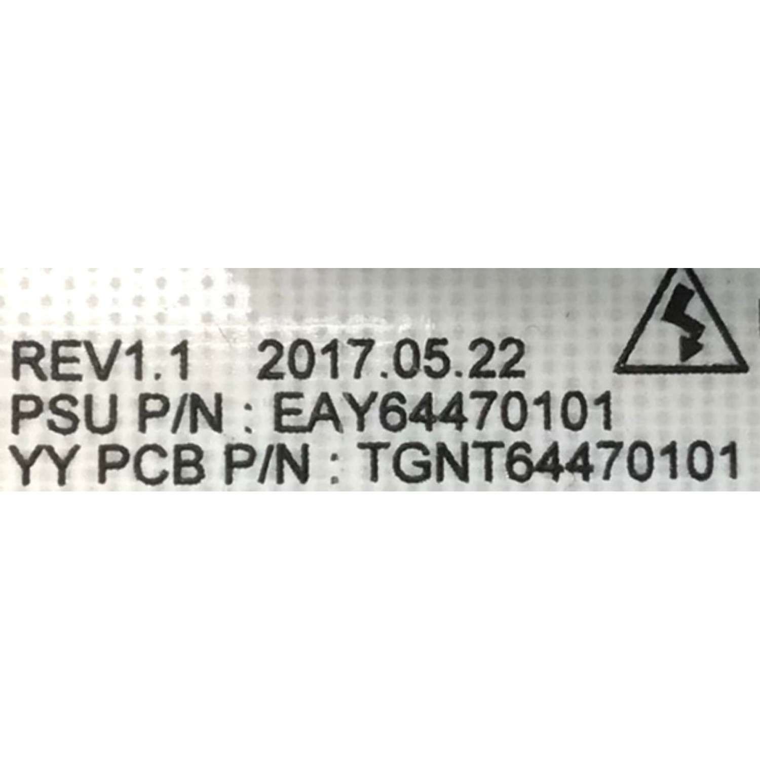 KIT DE TARJETAS PARA TV LG OLED / MAIN EBT65053301 / EAX67150604(1.0)  / T-CON 6871L-5335A / 6870C-0711C  / FUENTE EAY64470101 / TGNT64470101 / 64470101 / PANEL LC650AQD (EK)(A4) / MODELO / OLED65B7A / OLED65B7A-U.BUSYLJR - Imagen 3